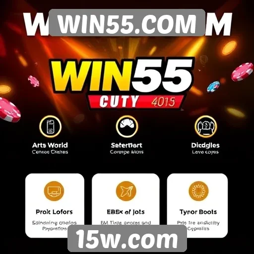 Recursos exclusivos para jogadores no WIN55.COM
